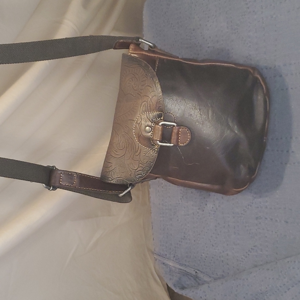Jack George's Handtooled Leather Crossbody